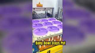 भोजन के समय कोई और गन्दा सिलिकॉन बेबी बाउल नहीं
